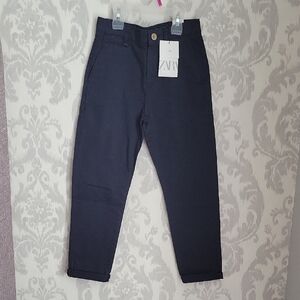Zara Kids Dark Blue Casual Trousers
